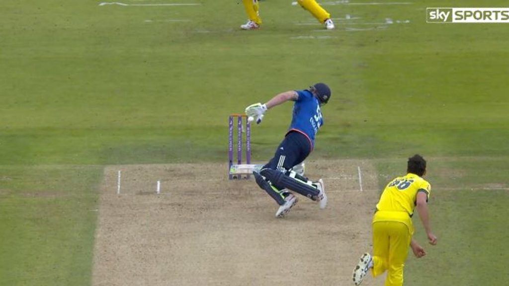 how many ways to get out in cricket? Ben Stokes, obstructing the field